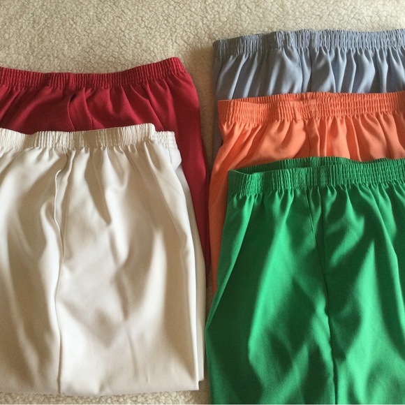LOT of 5—- ALFRED DUNNER Women’s Slacks-Pull On Tapered Leg Size 12 - LIKE NEW - Picture 1 of 6